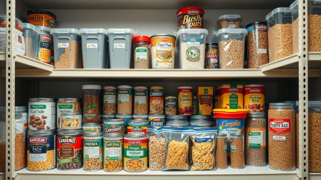 emergency food storage plan