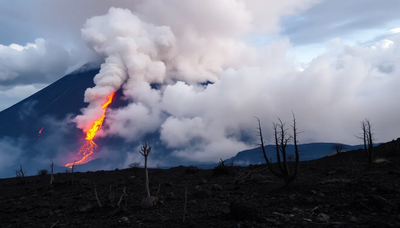 how to survive a volcanic eruption